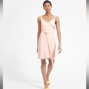 Everlane Japanese GoWeave Tank Mini Wrap Dress
